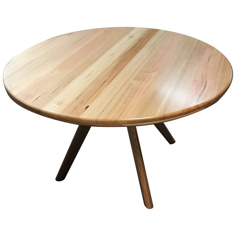 Wade Tasmanian Oak Round Dining Table, 130cm