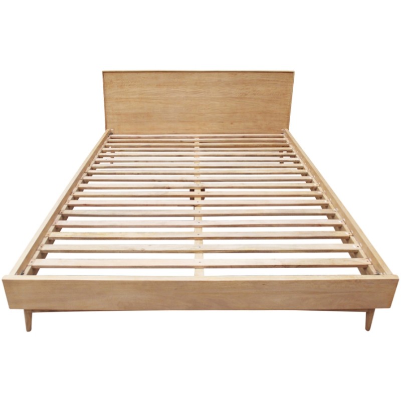 Molton Hand Crafted Mango Wood Bed, King