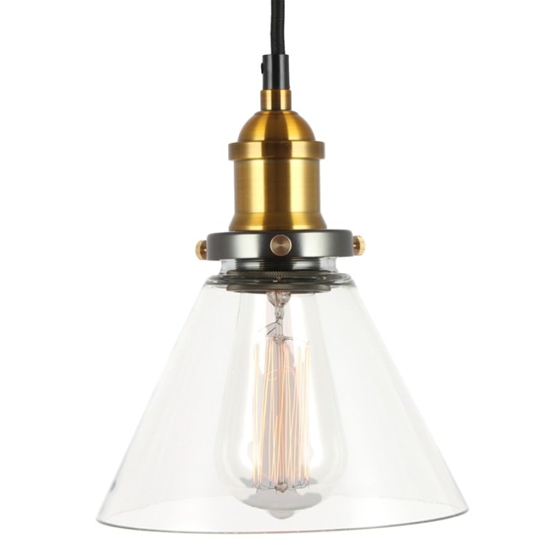 Bettina Glass Funnel Shade Pendant Light