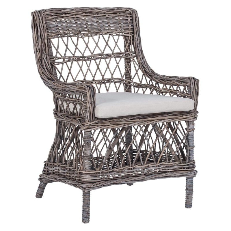 Moselle Rattan Carver Dining Chair