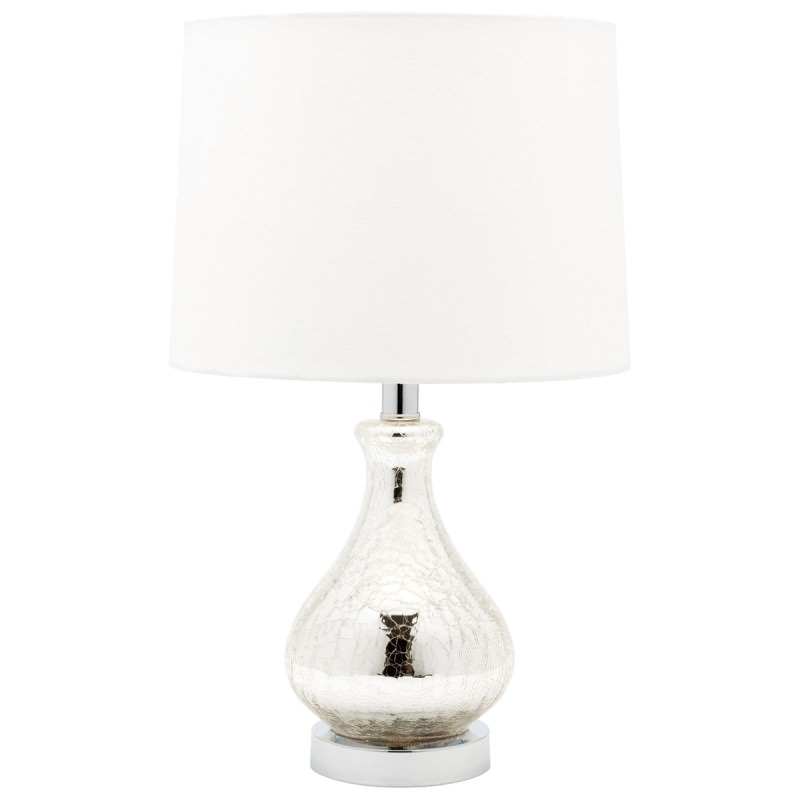 Naomi Crackle Glass Table Lamp