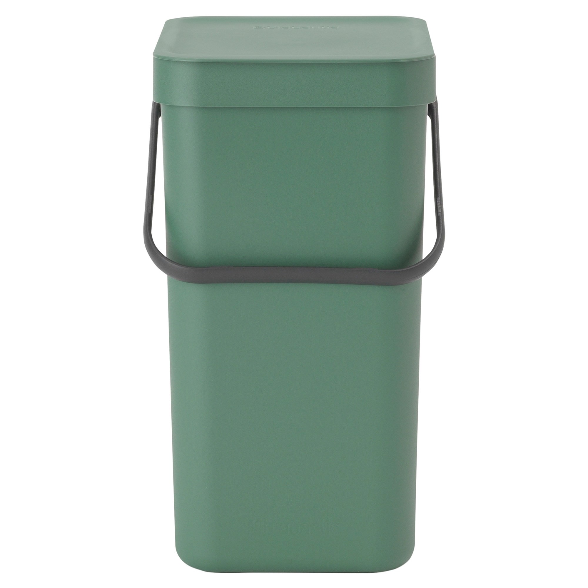 Brabantia Sort & Go Waste Bin, 12 Litre, Fir Green