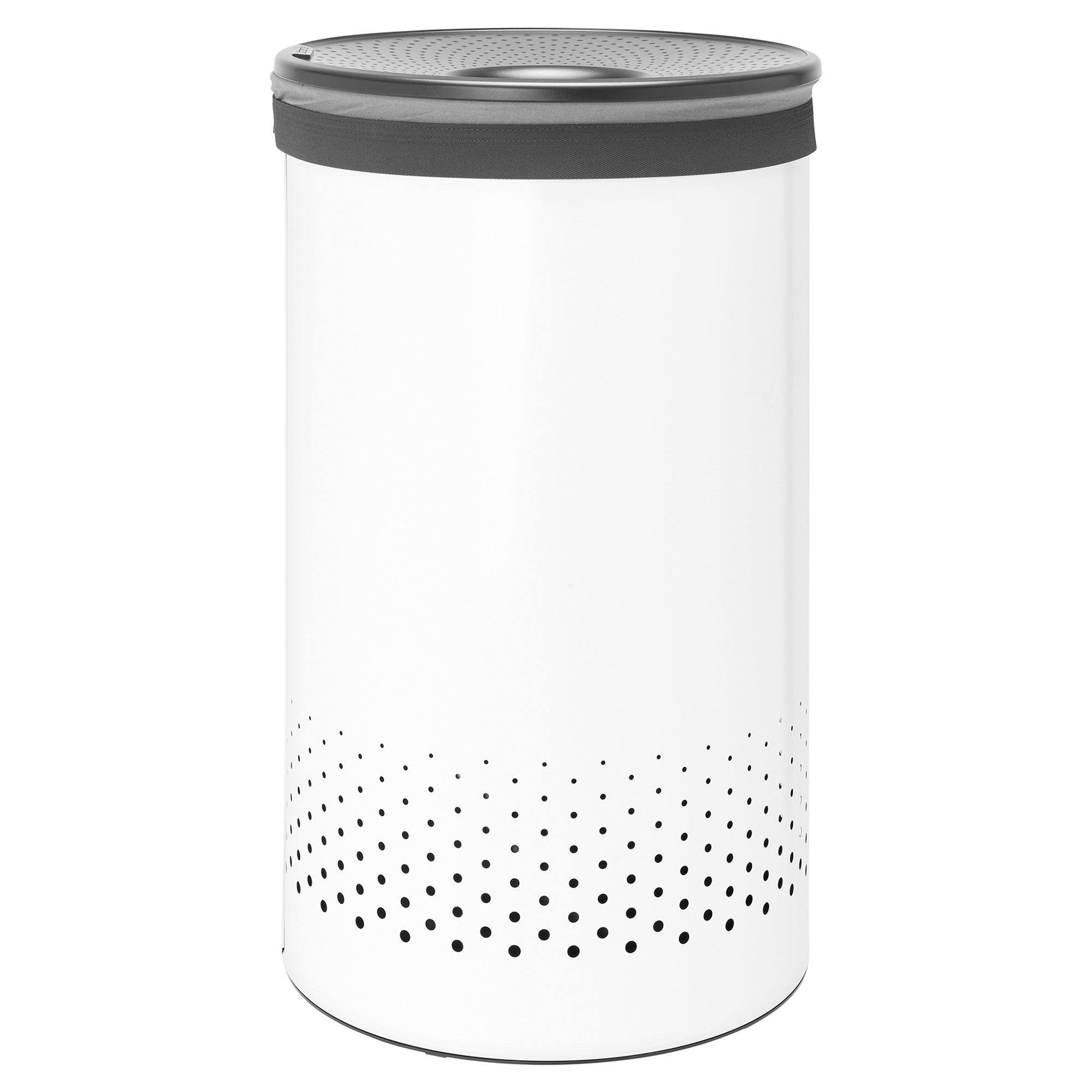 Brabantia Laundry Bin, 60 Litre, White