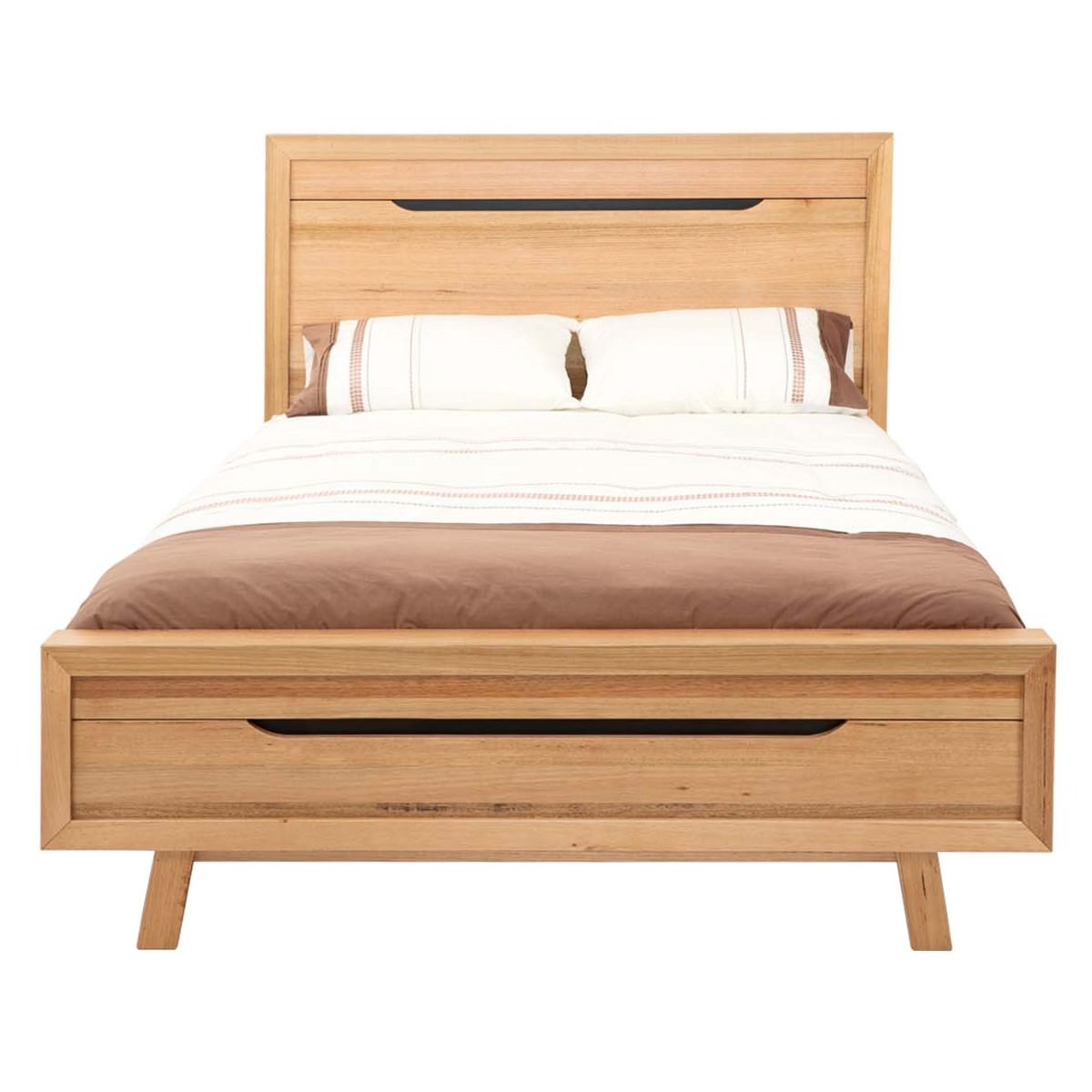 Noah Tasmanian Oak Timber Bed, Queen