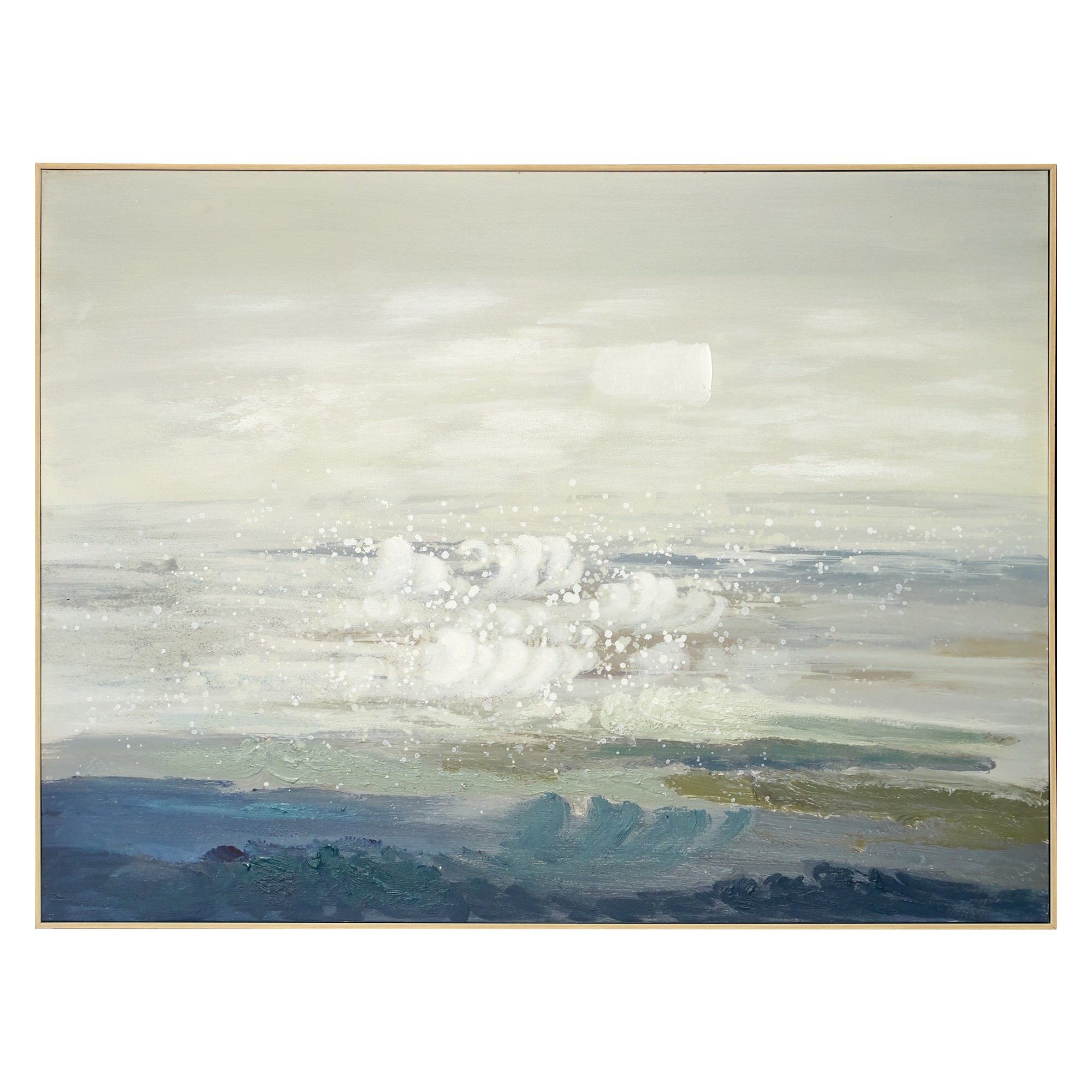 "Nantucket" Canvas Wall Art Print, 120cm