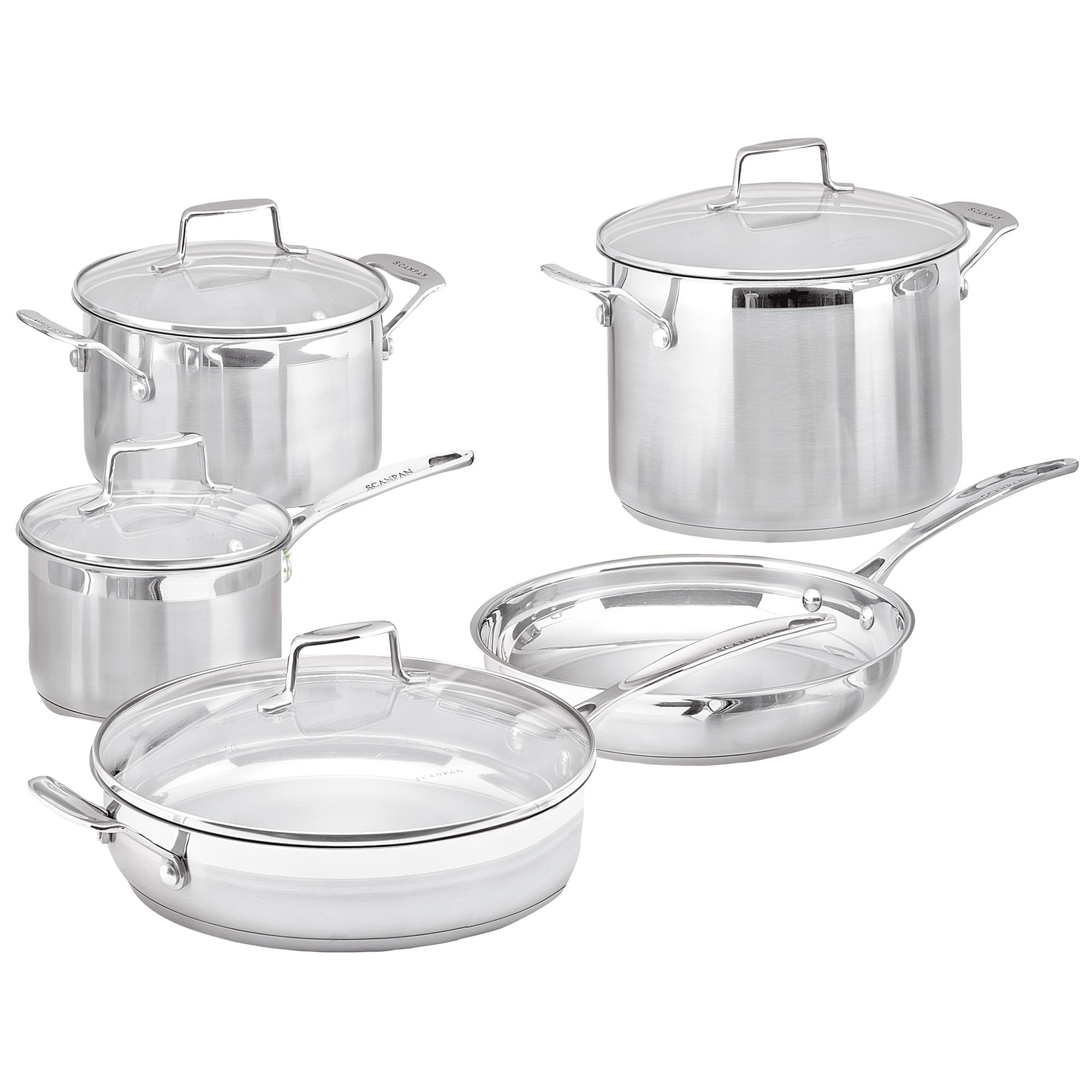 Scanpan Impact 5 Piece Cookware Set with Stockpot