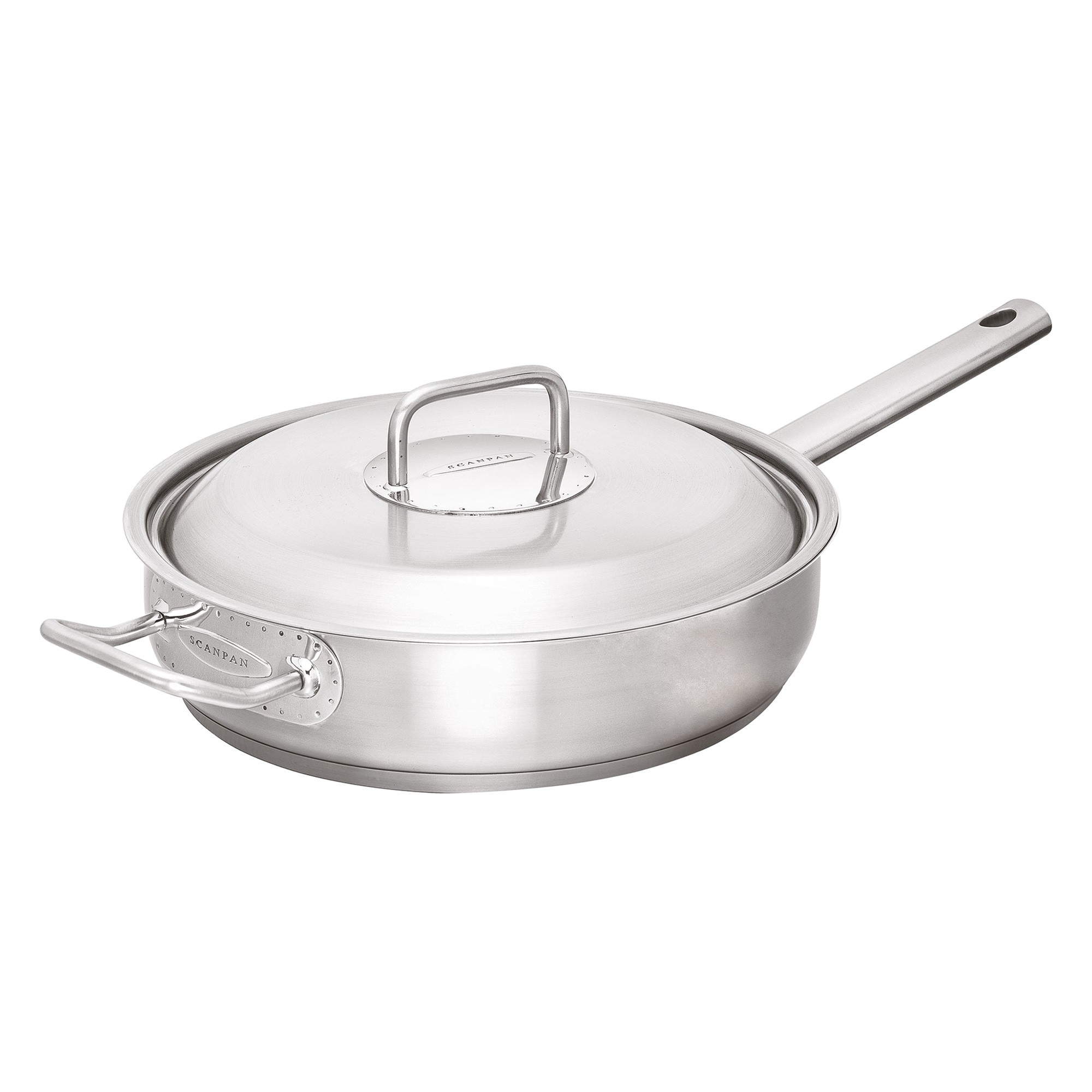 Scanpan Commercial 28cm Saute Pan with Lid