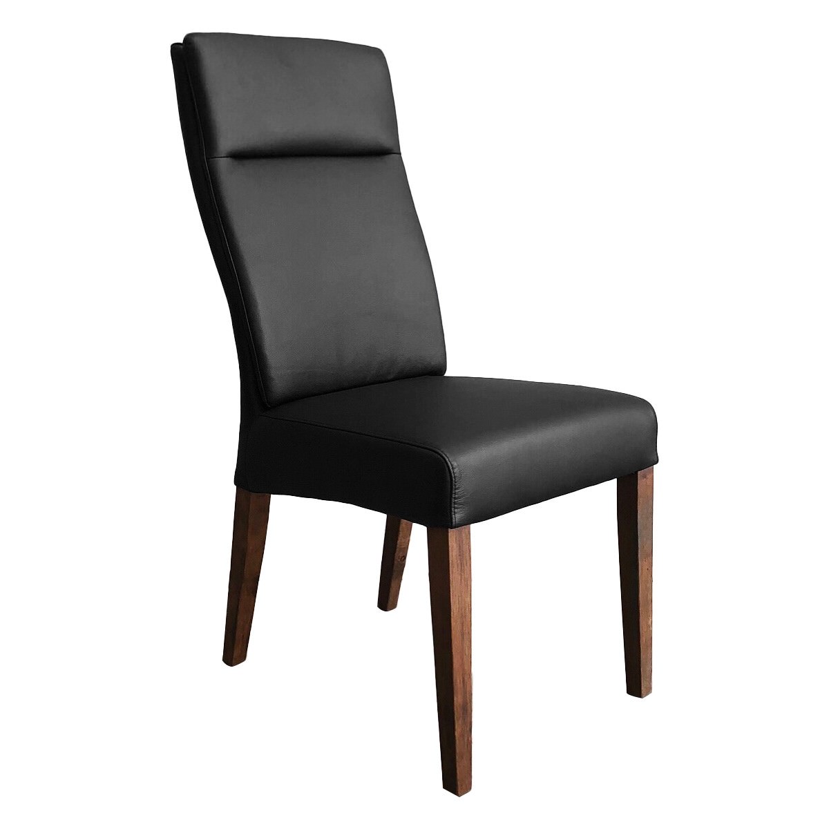 Black Leather Dining Chairs Canada / ButtonTufted Round Back