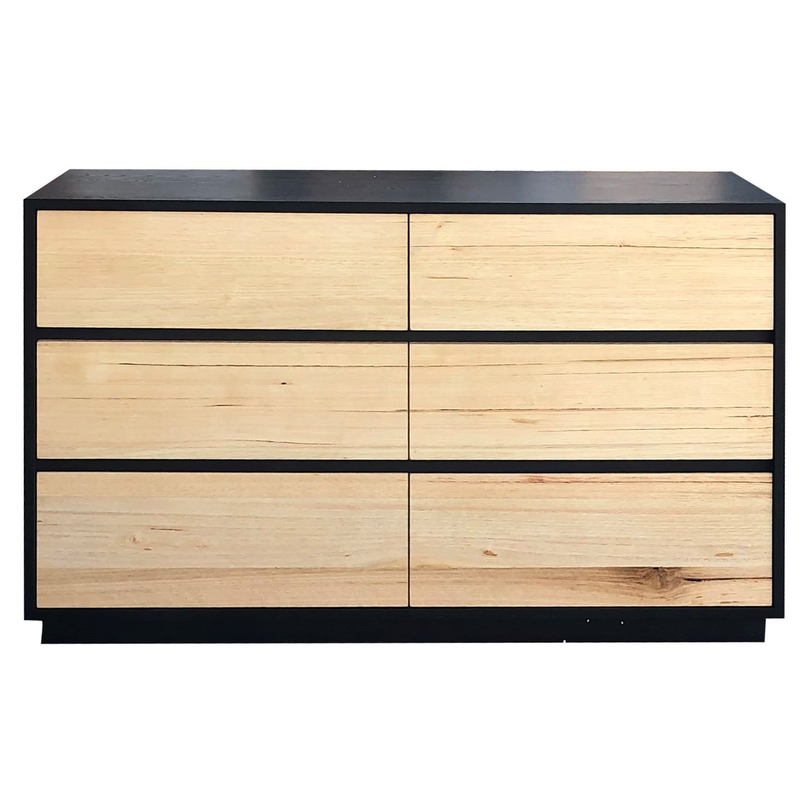 Kimis Messmate Timber 6 Drawer Lowboy