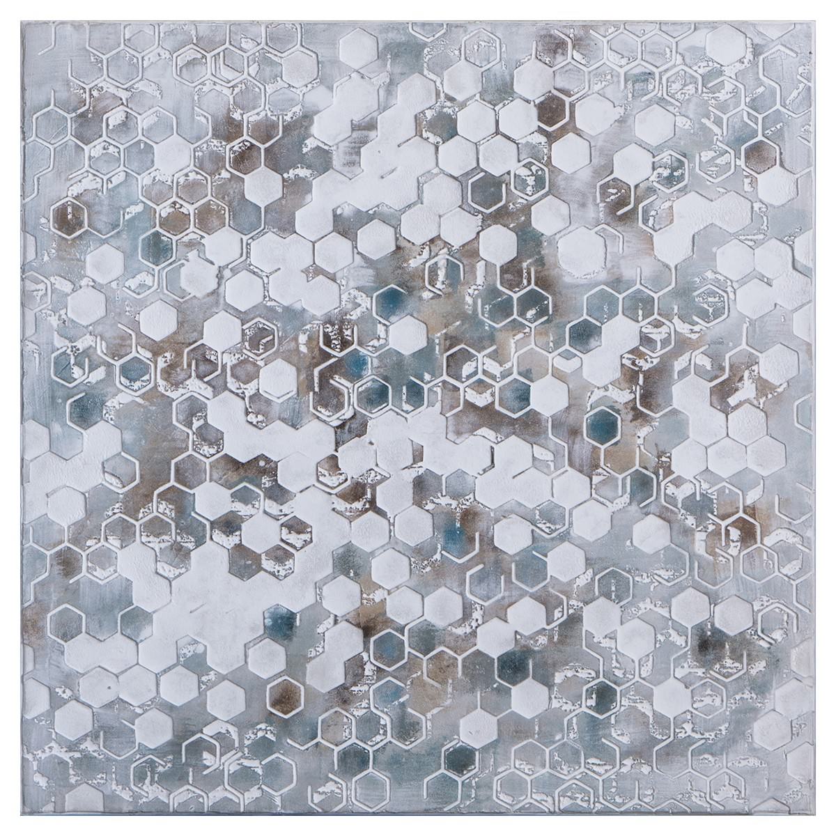 Stretched Textured Canvas Wall Art, 100cm