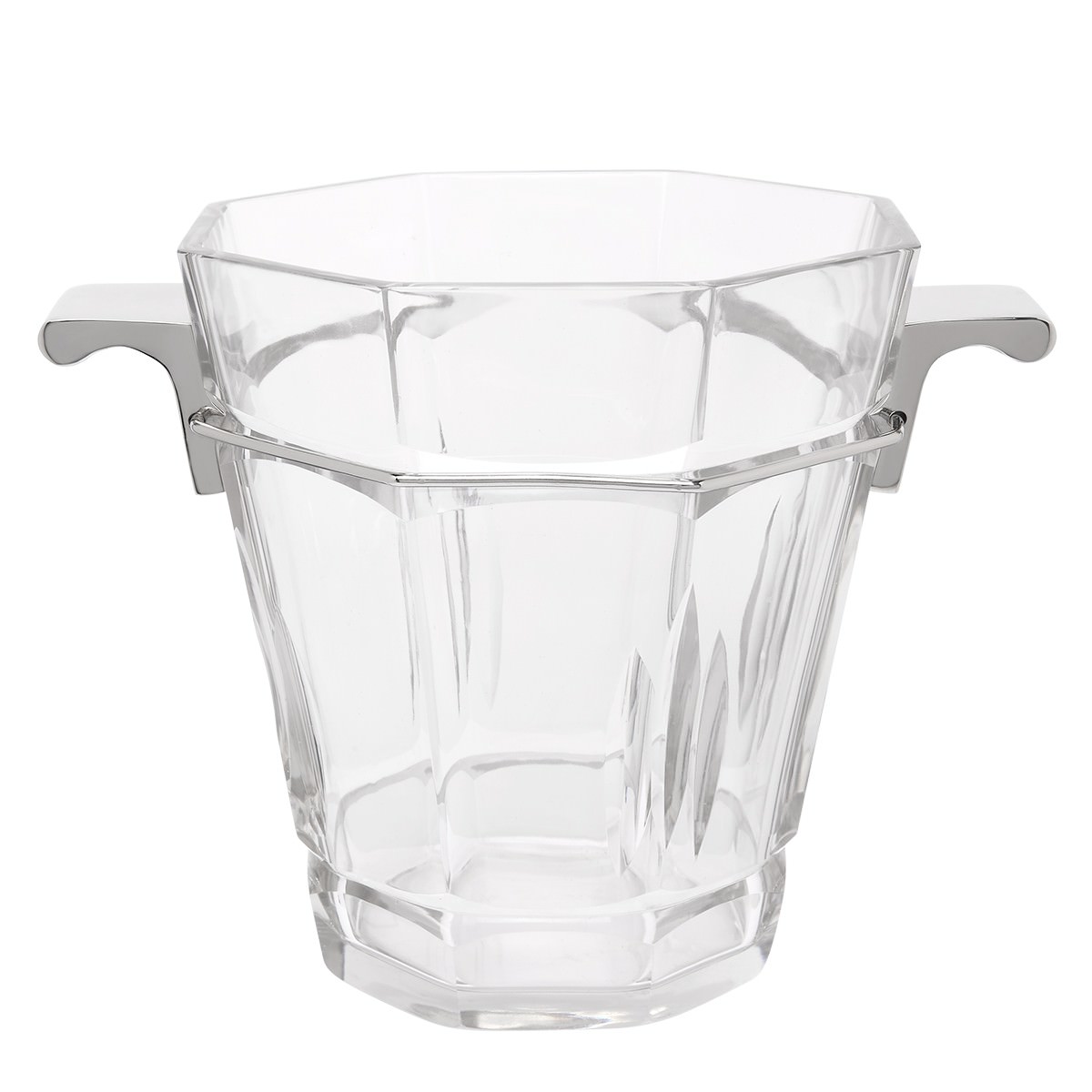 large glass ice bucket