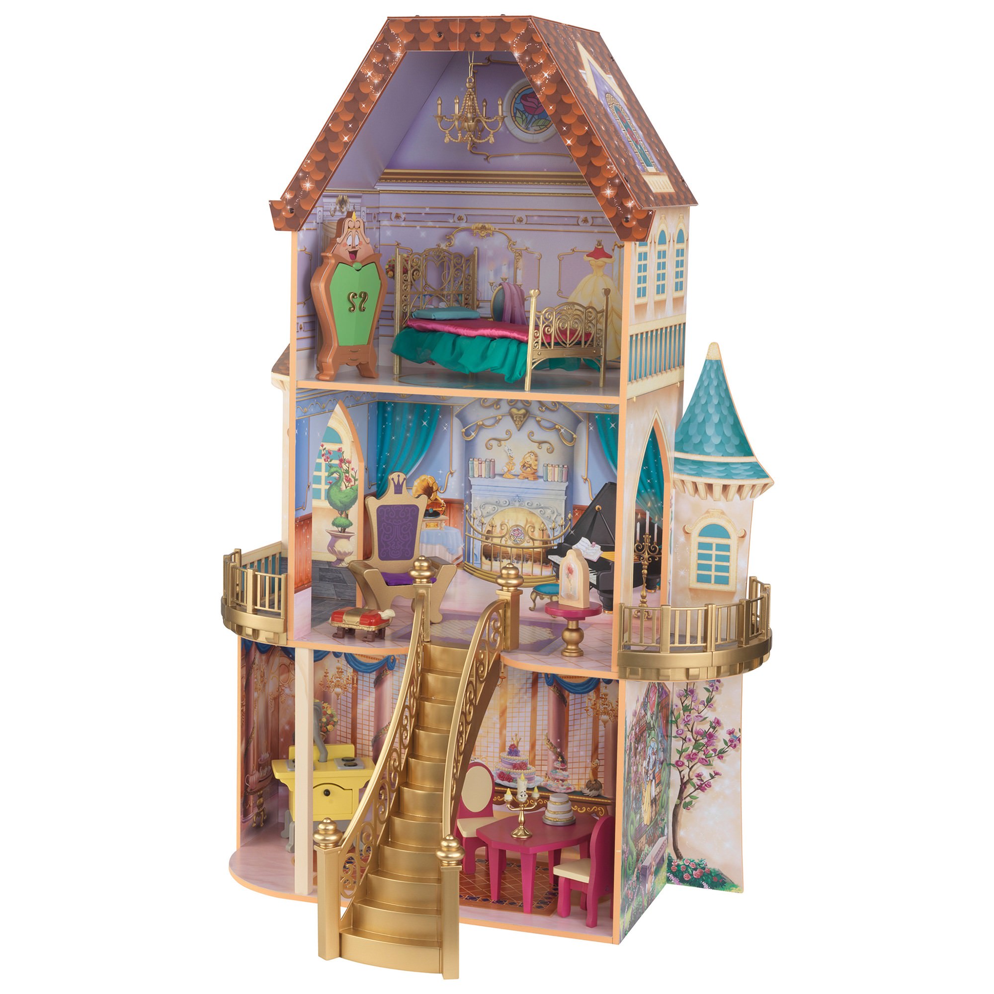Kidkraft Disney Princess Belle Enchanted Dollhouse