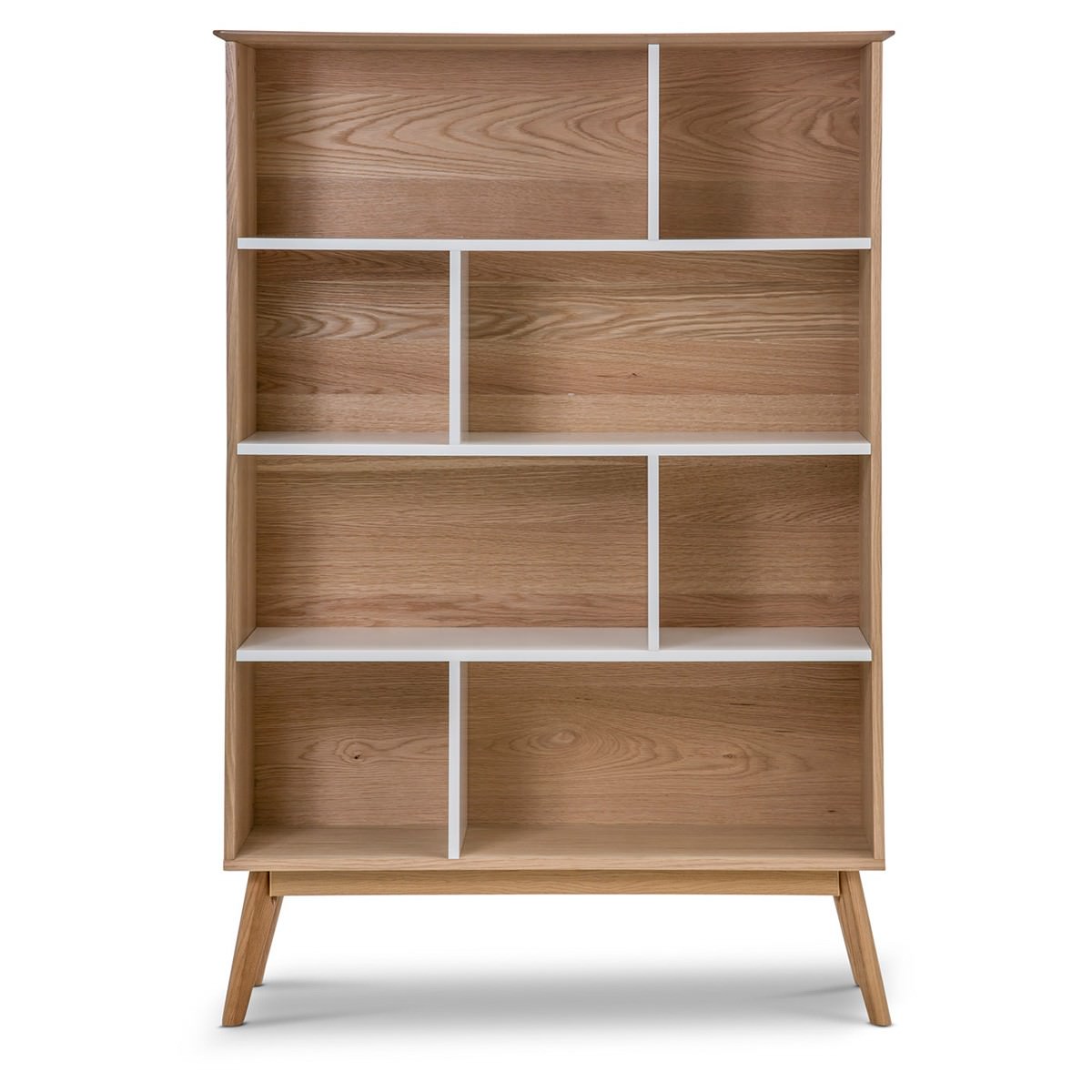 Ollie Scandinavian Wooden Bookcase