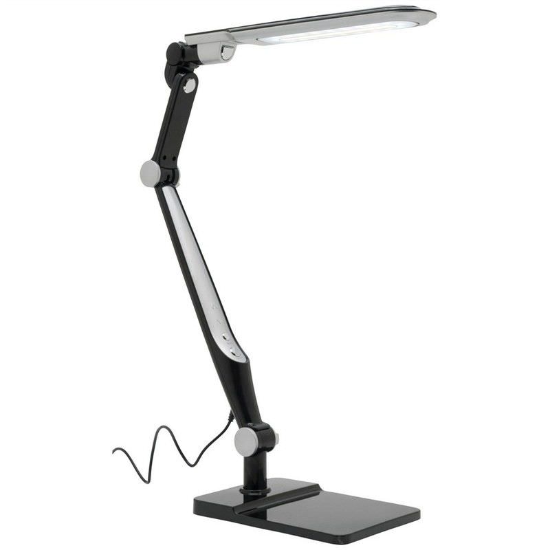 Eugene LED Touch Dimmable Task Lamp, Black
