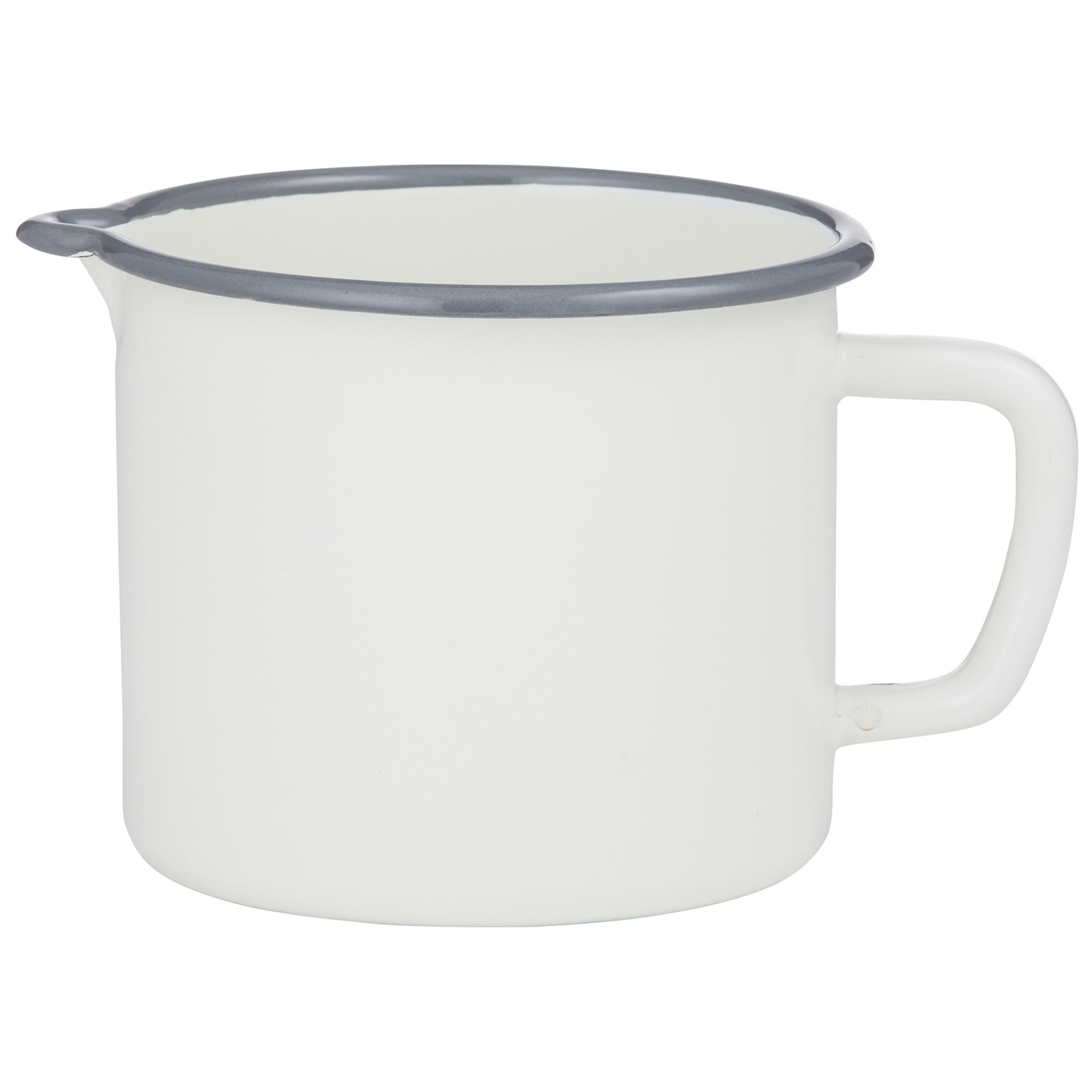 Byron Enamelled Steel Spout Jug