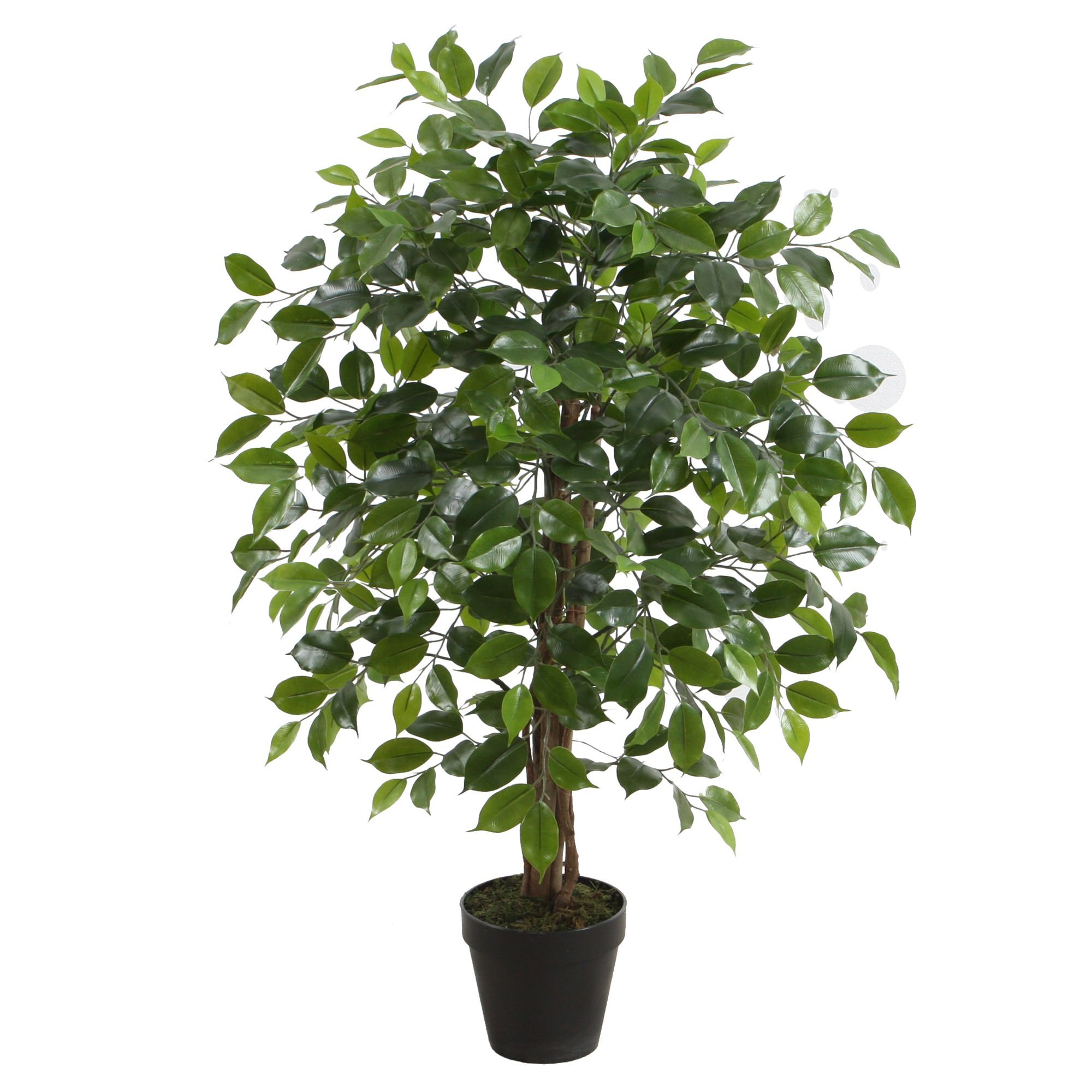 Potted Artificial Ficus Tree, 90cm