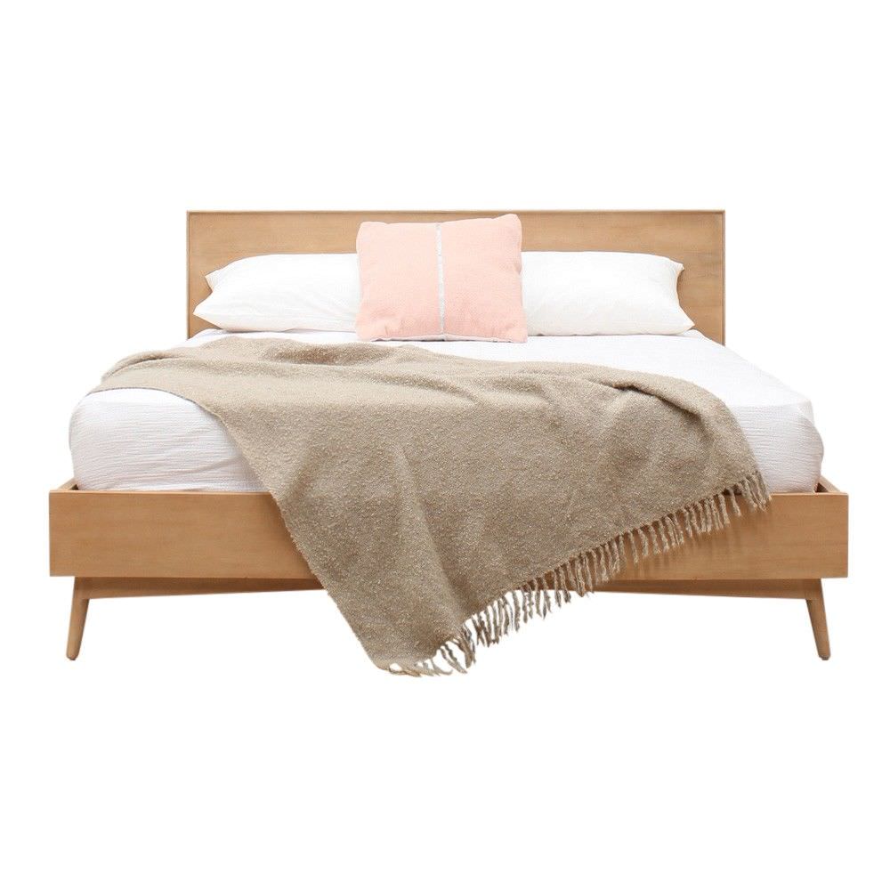 Molton Hand Crafted Mango Wood Bed, King