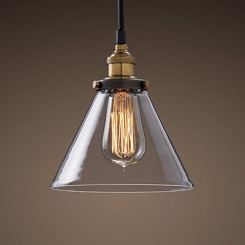 Bettina Glass Funnel Shade Pendant Light