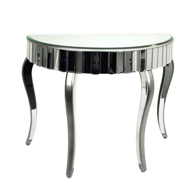 Niara Mirrored Semi Round Console Table (800 x 800 Pixel)