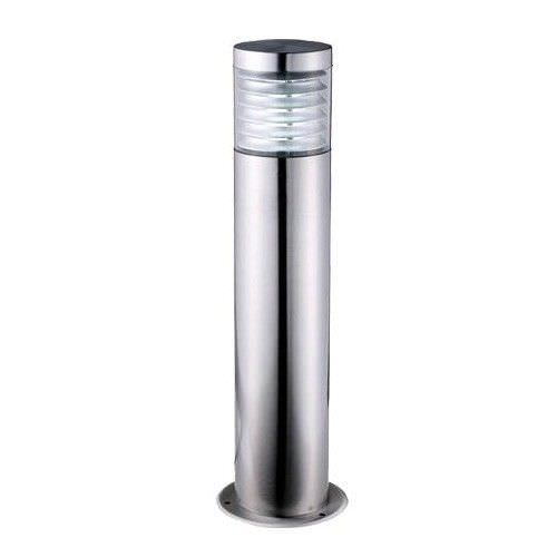 Elanora IP44 Stainless Steel Garden Bollard Light, Large, Silver