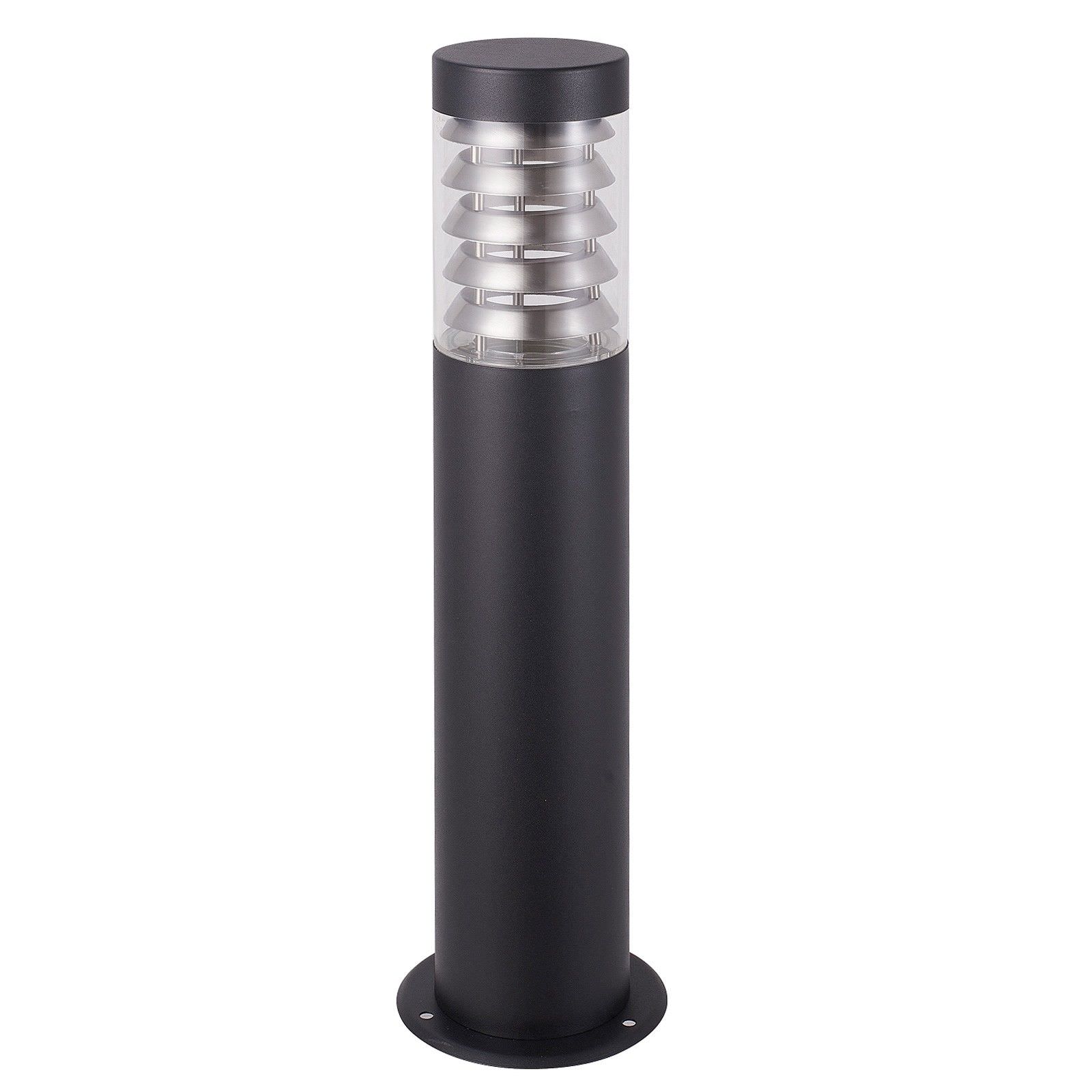Elanora IP44 Stainless Steel Garden Bollard Light, Small, Black