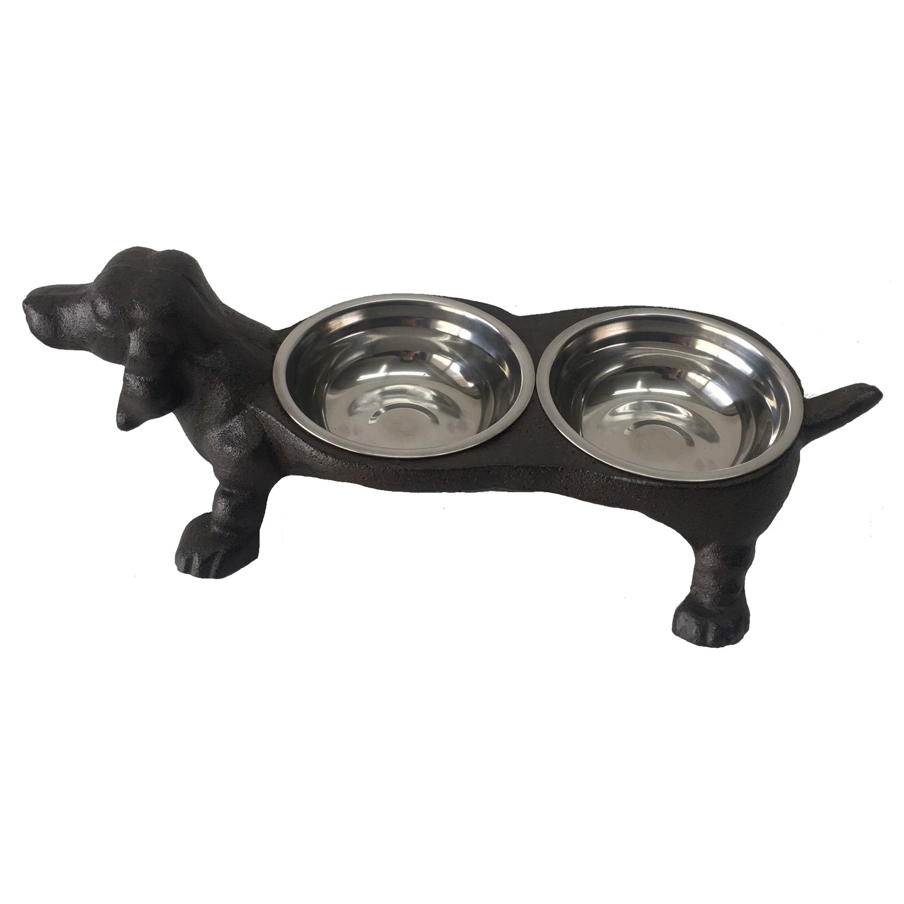 cast iron dog bowl