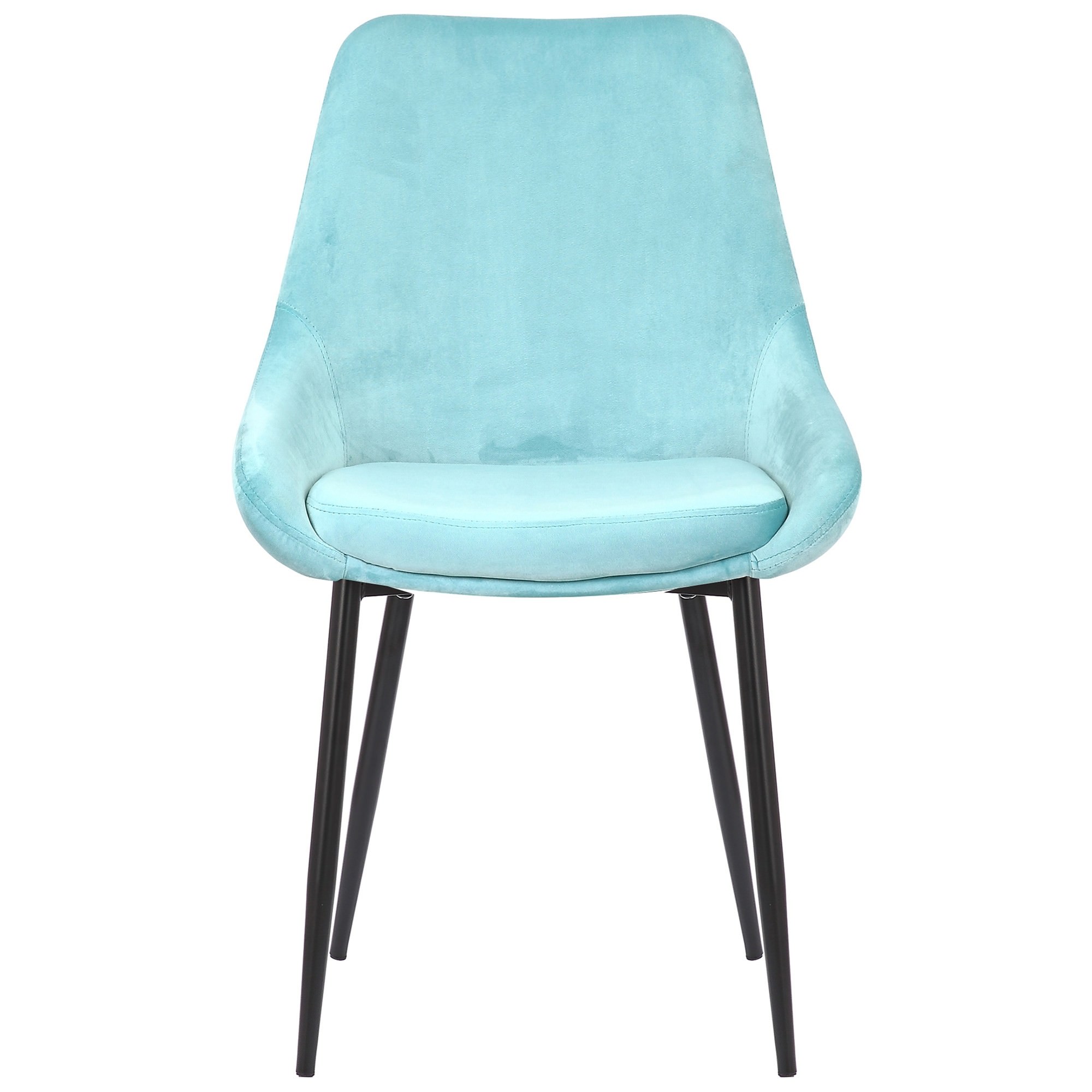 Sky Blue Velvet Dining Chair at Matthew Span Blog