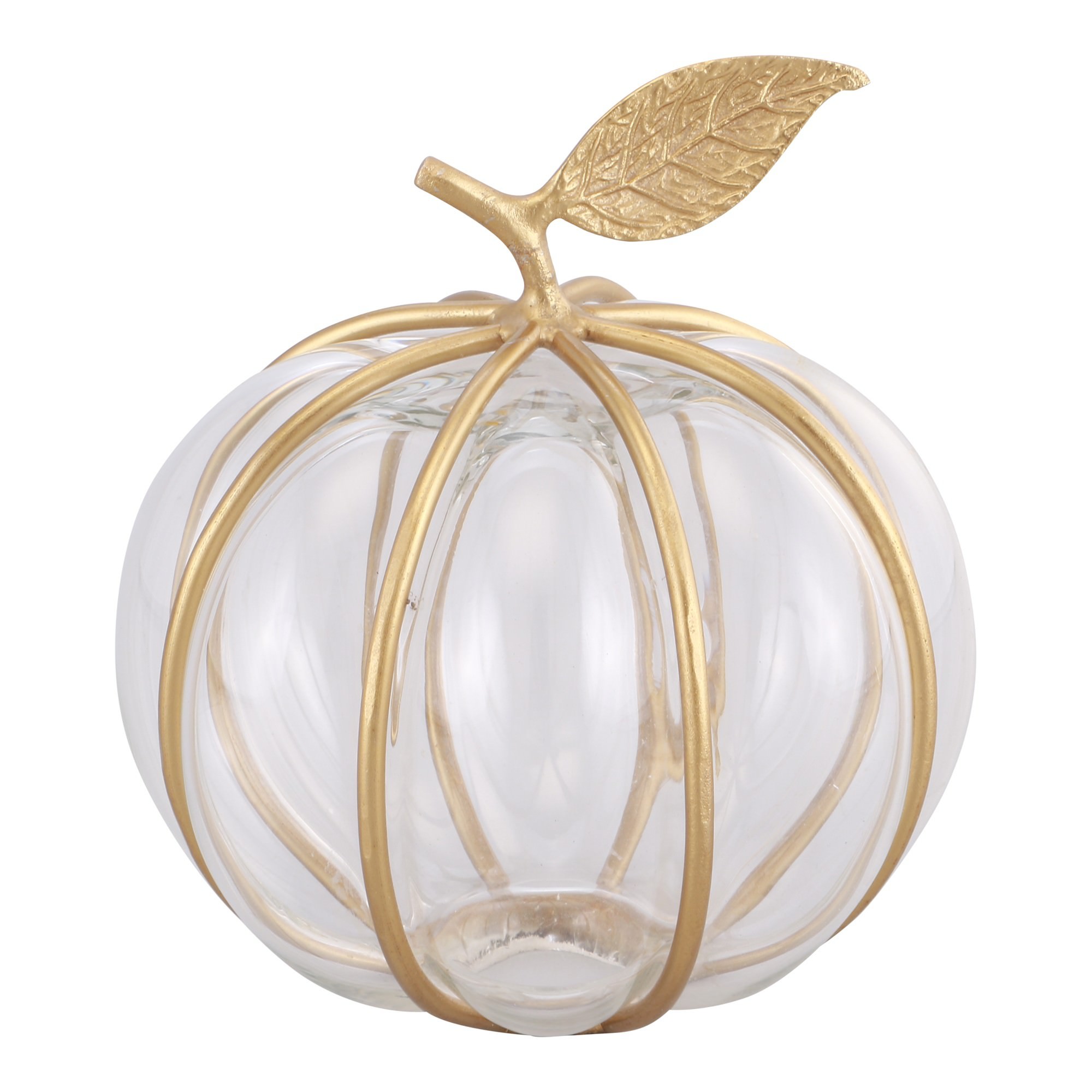 Morrow Glass Fruit Ornament, Apple