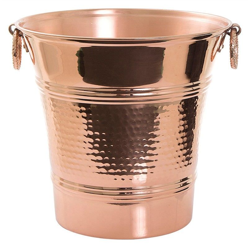Ike Metal Wine Cooler Bucket, Copper