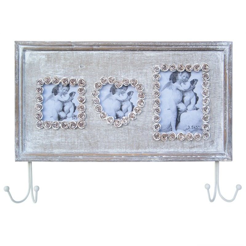Photo Frame with 2 Hooks