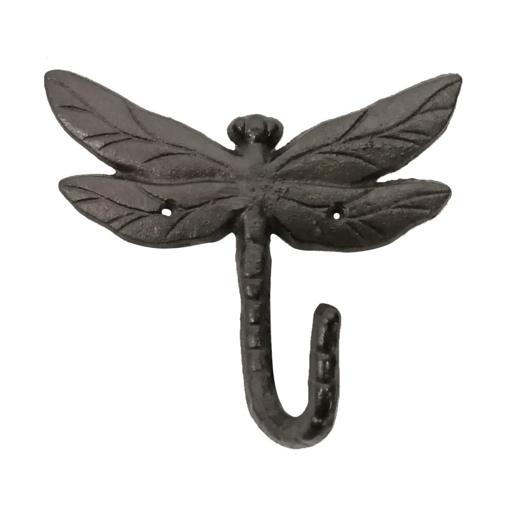 Cast Iron Dragonfly Wall Hook