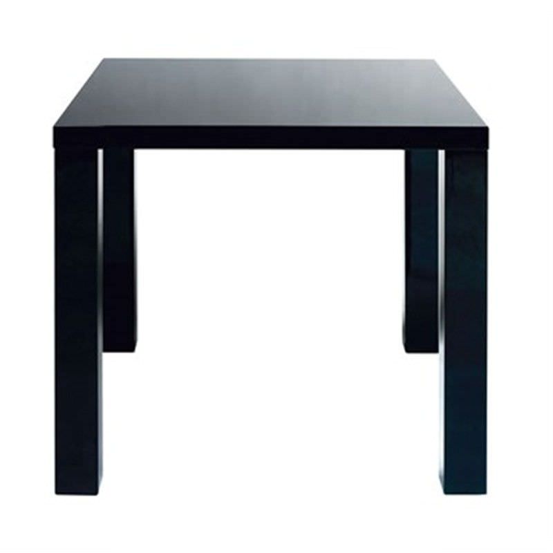 Opus Black Square Dining Table