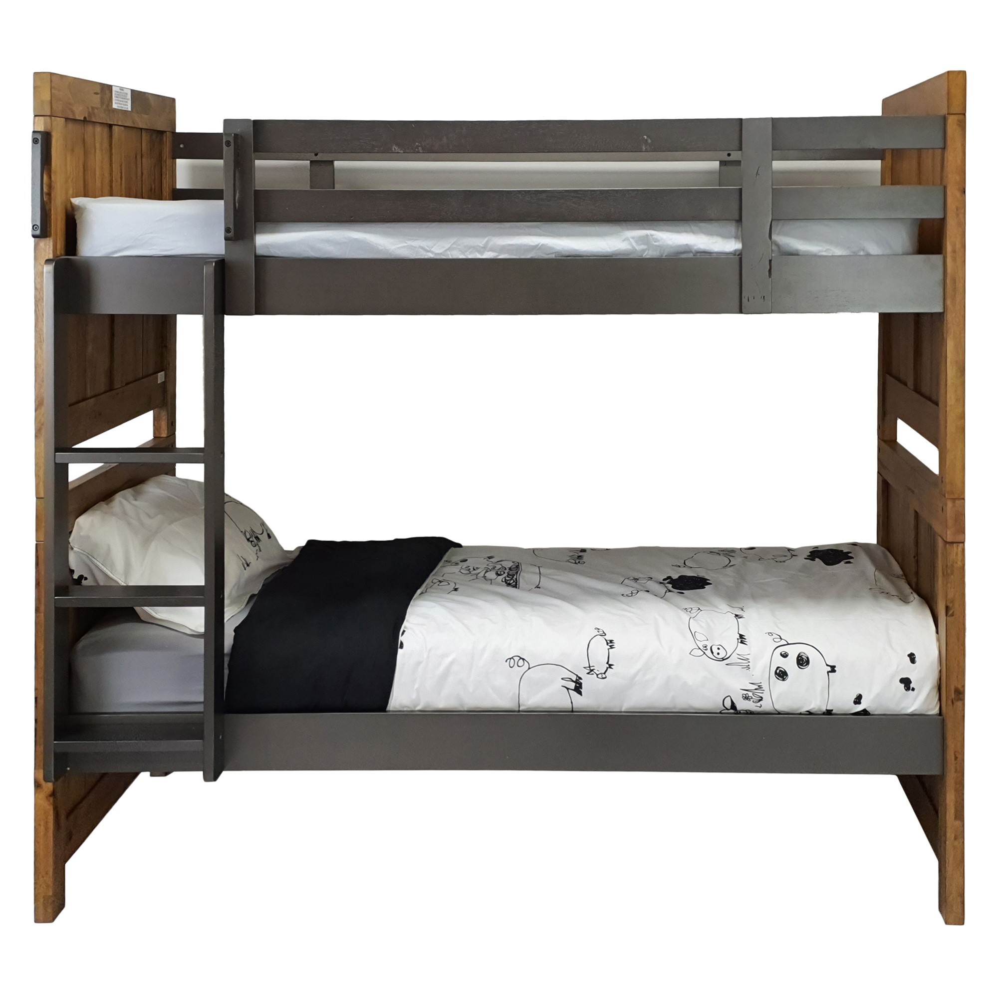 Jayden Wooden Bunk Bed, King Single