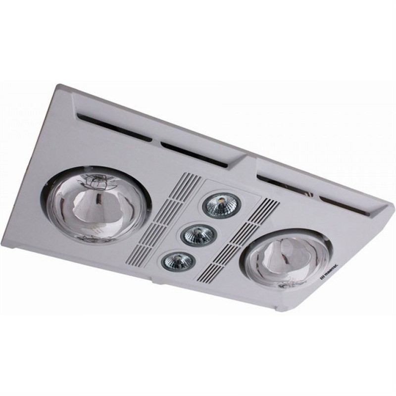 Martec Profile Plus 2 Lamp 3in1 Bathroom Heater with High Extraction