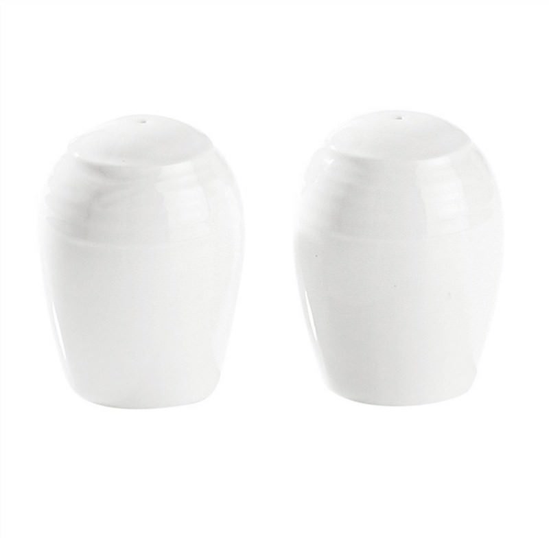 Noritake Arctic White Fine China Salt and Pepper Shaker Set
