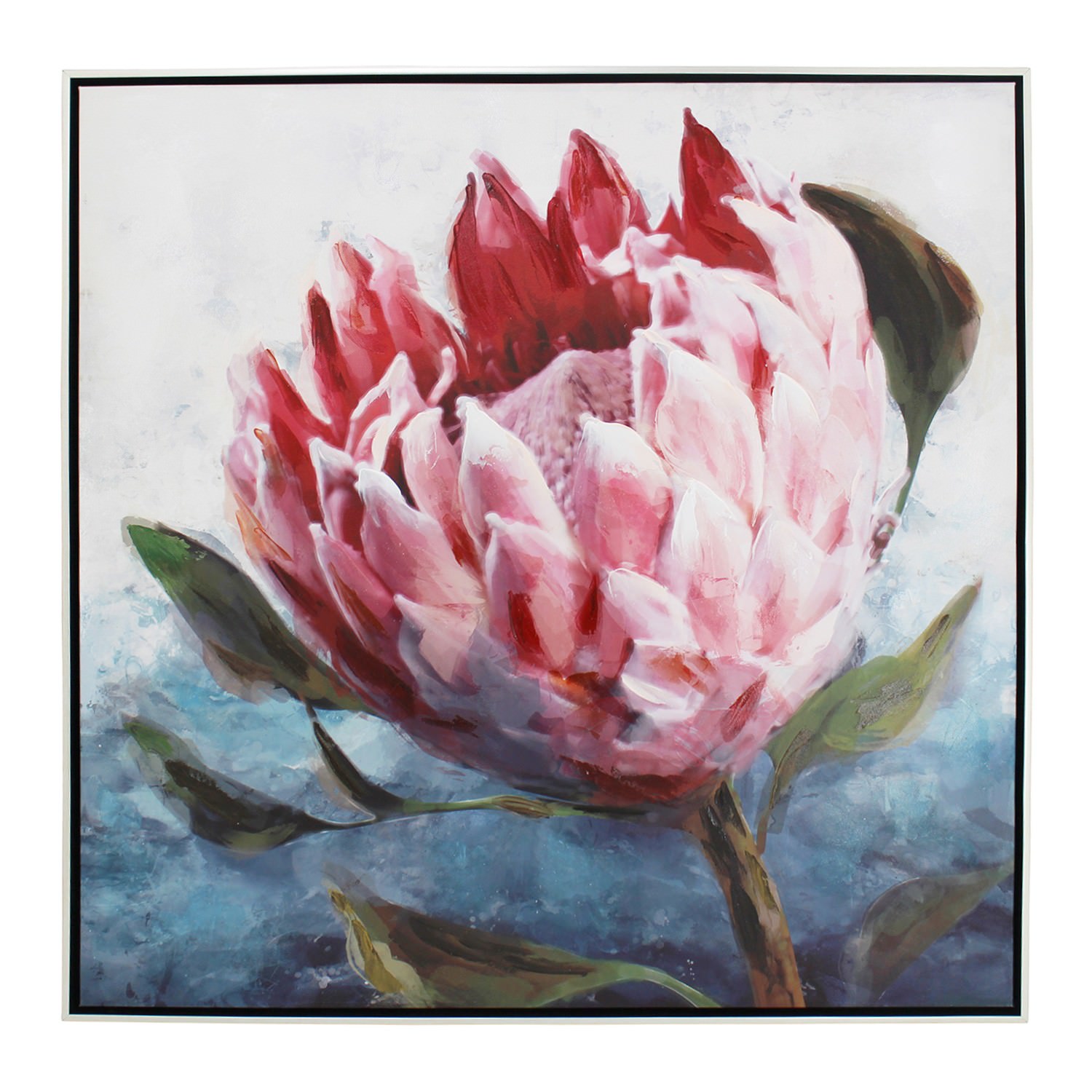 Protea Framed Canvas Wall Art, Single, 80cm