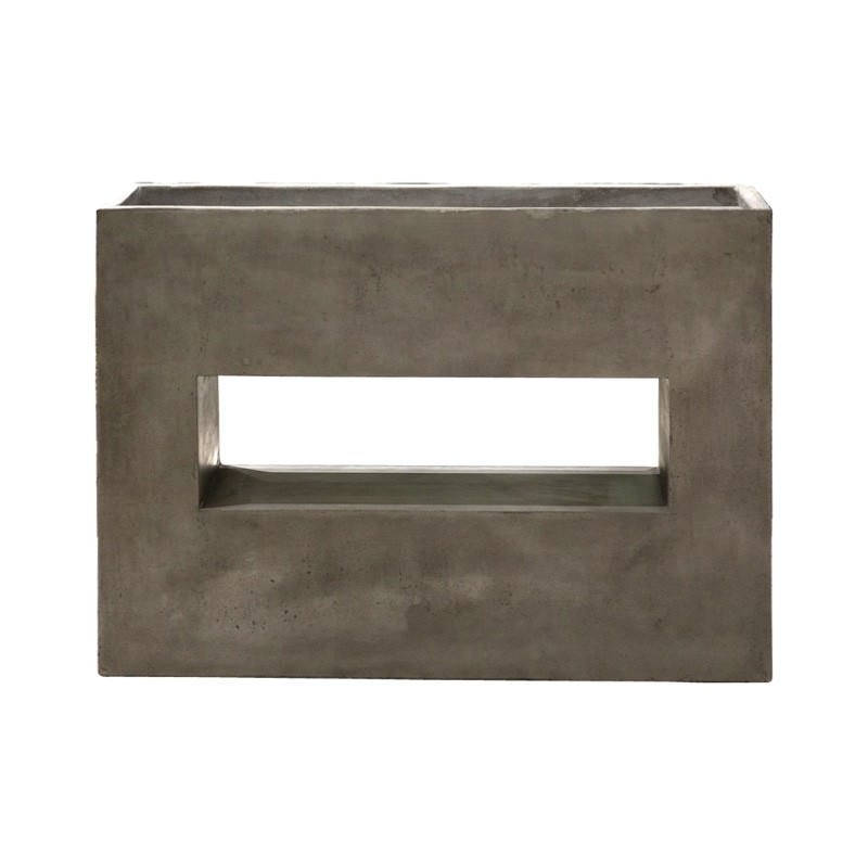 Hoe Concrete Planter Stand, Large