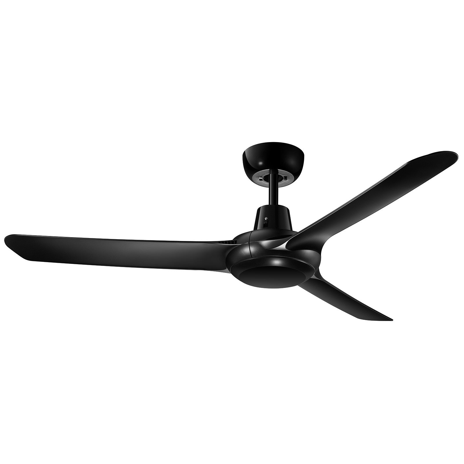 Ventair Spyda Commercial Grade Indoor / Outdoor 3 Blade Ceiling Fan, 125cm/50", Matte Black