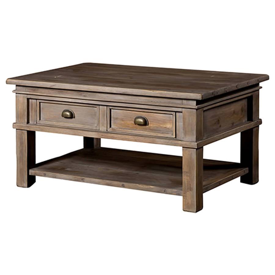 Settler Reclaimed Timber Coffee Table, 102cm