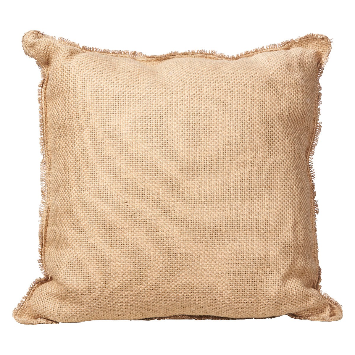 Rover Jute Floor Cushion, 75cm , Natural