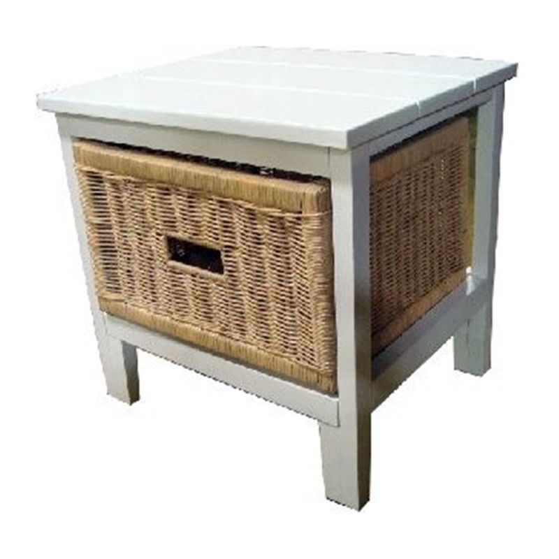 Umina 1 Cane Drawer Mango Wood