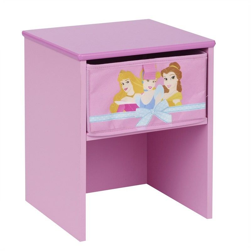 Worlds Apart Disney Princess Bedside Table