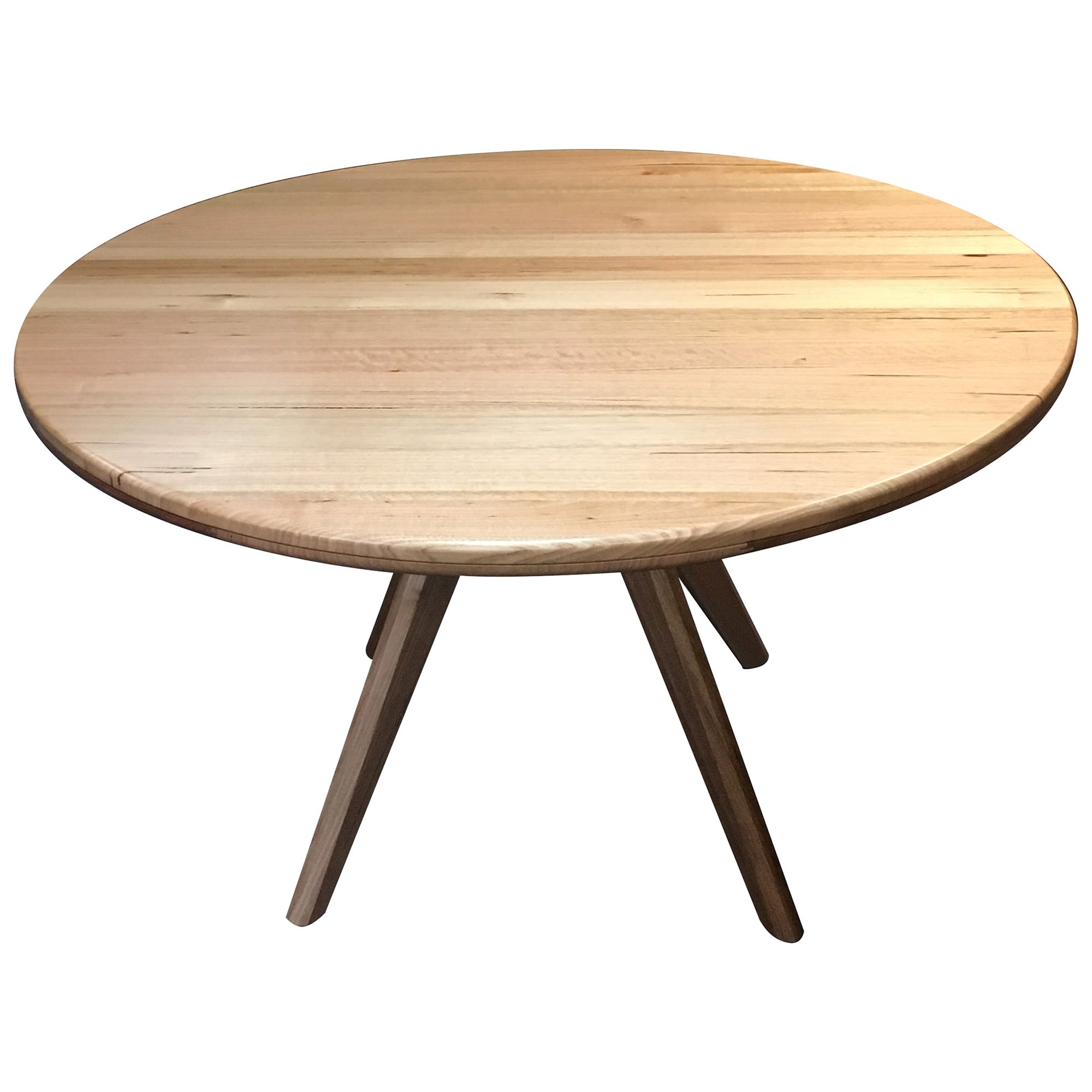 Wade Tasmanian Oak Round Dining Table, 130cm