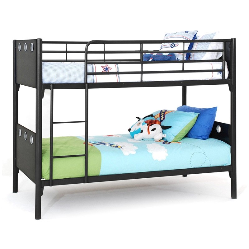 Buddy Metal Bunk Bed - Black