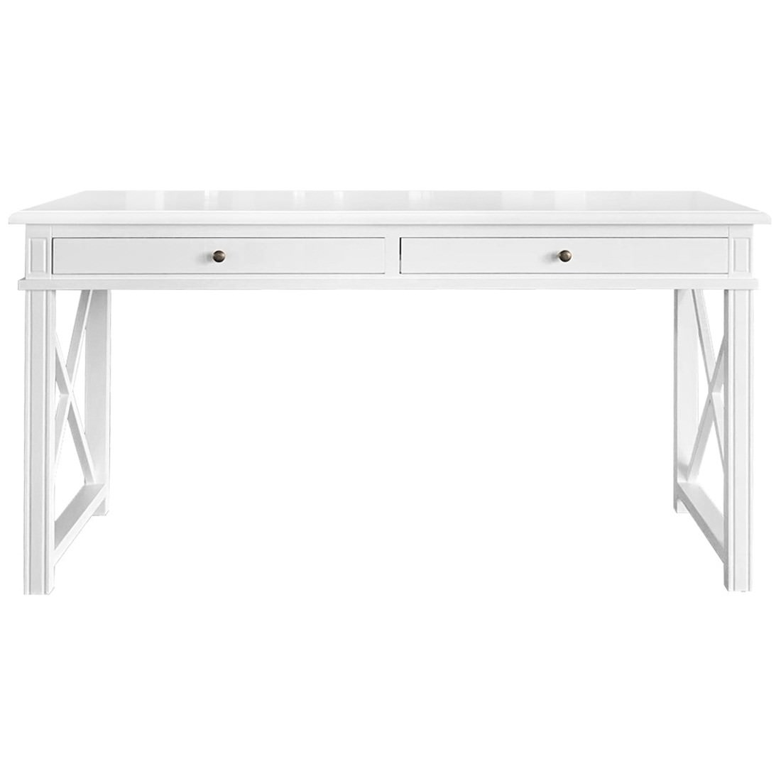 Phyllis Oak Timber Desk, 150cm, White Oak