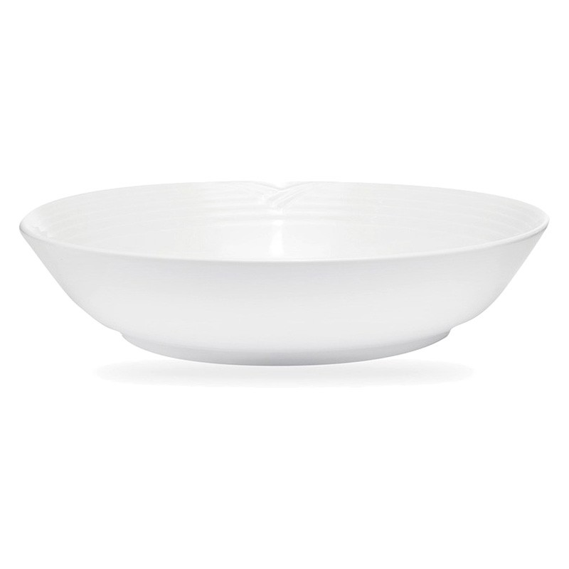 Noritake Arctic White Fine China Pasta Serving Bowl