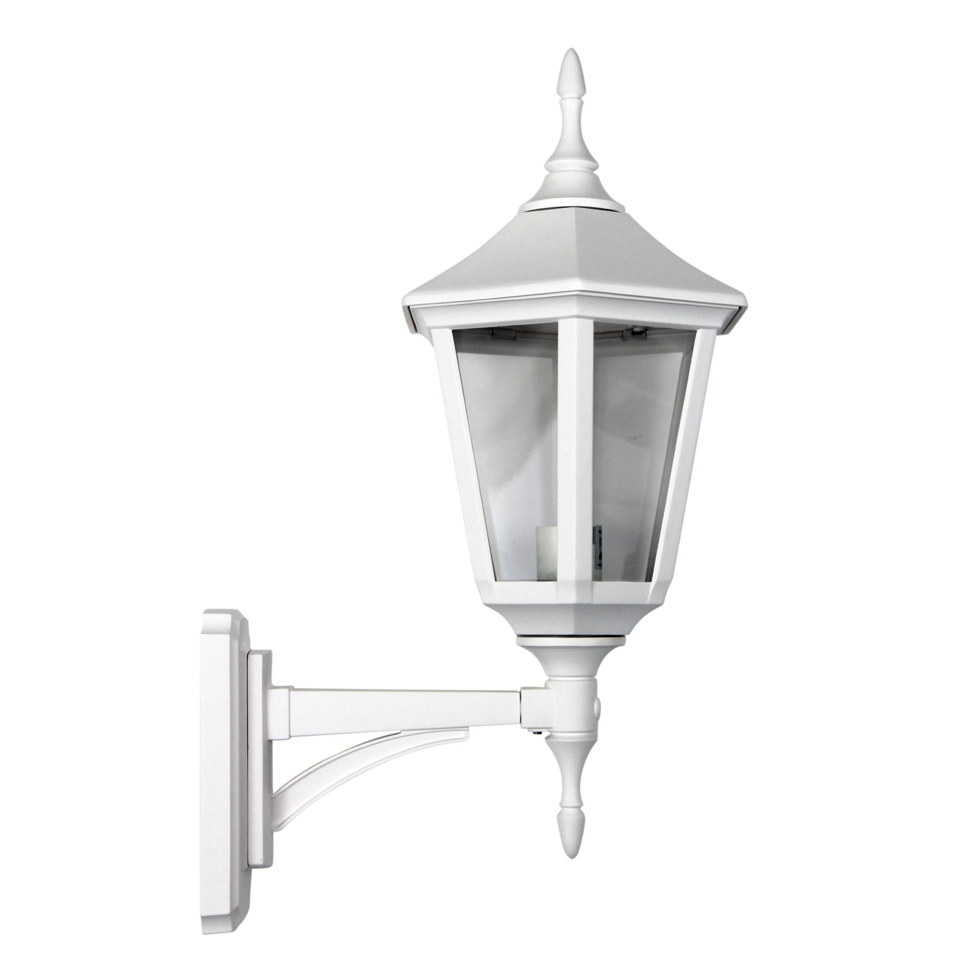 IP44 Commercial Grade Exterior Coach Light, White IP44 Commercial Grade Exterior Coach Light, White