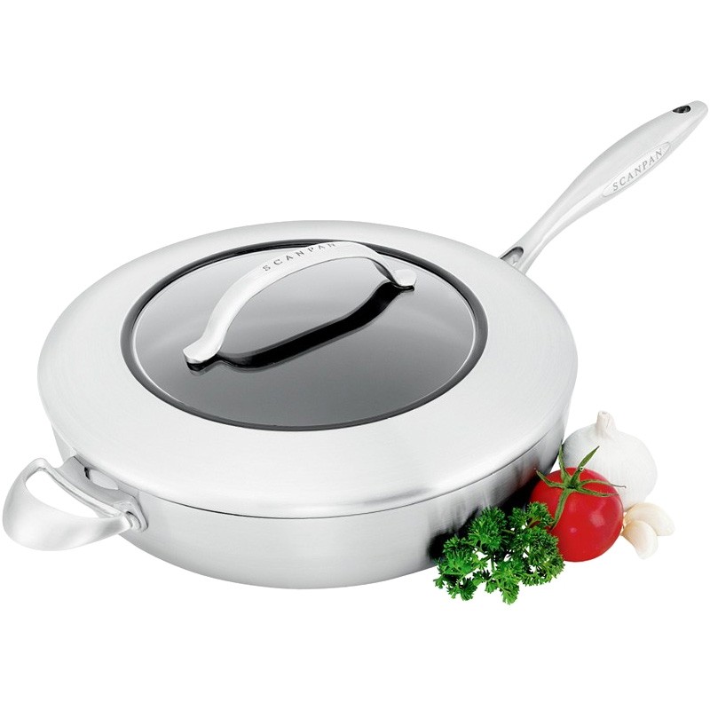 Scanpan CTX Commercial Grade Nonstick 32cm Saute Pan with Lid