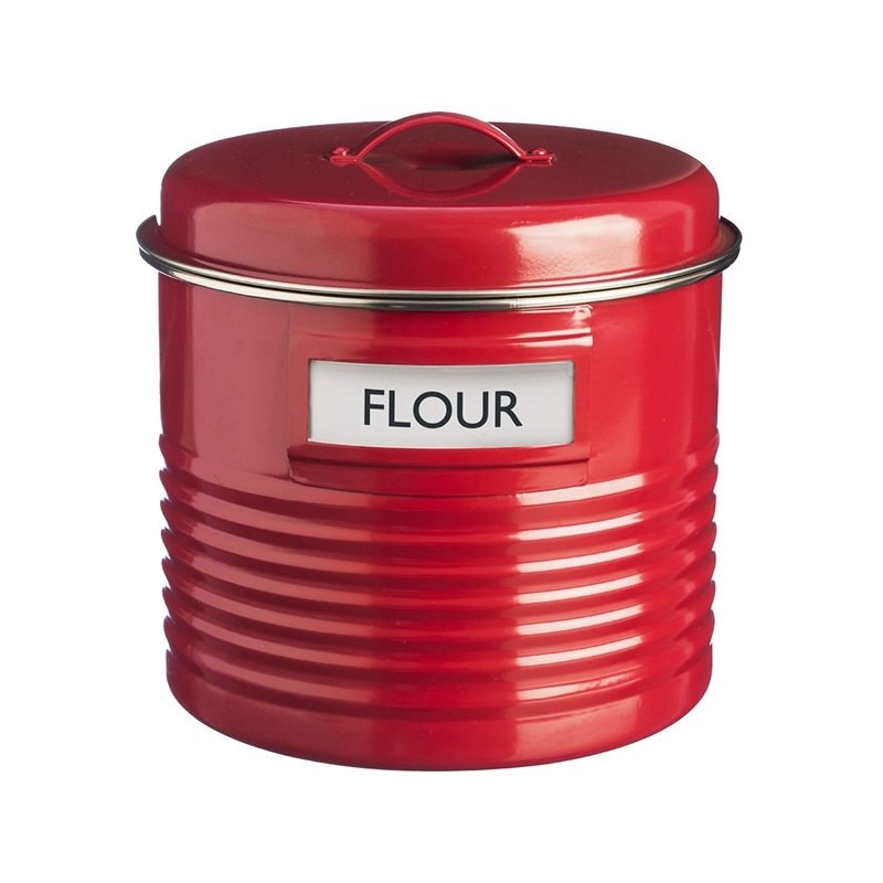 Typhoon Vintage Kitchen Large Storage Canister Red