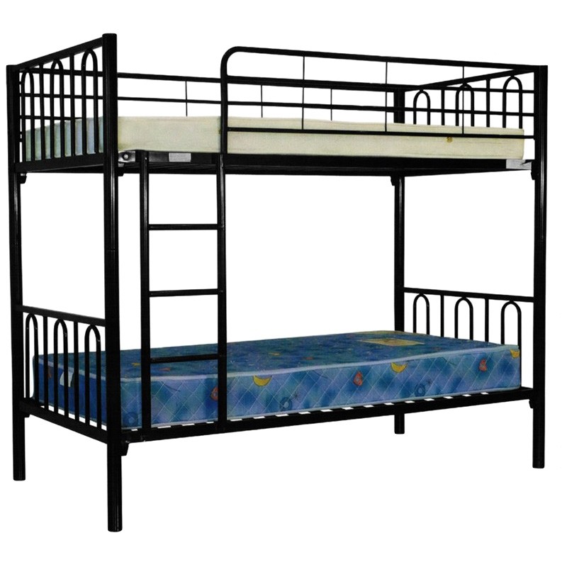 Sydney Metal Single Bunk Bed Black